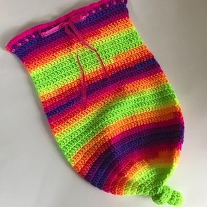 Children’s winter accessories all hand made by me.